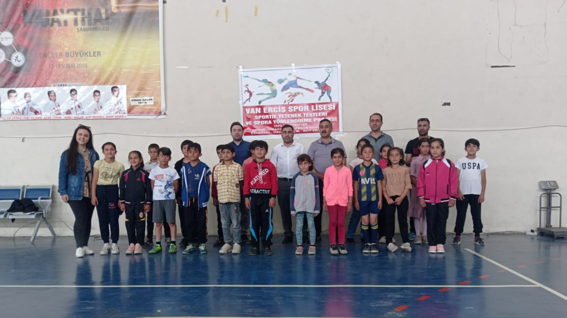 Erciş Spor Lisesi Sportif Yetenek ve Spora Yönlendirme Projesi